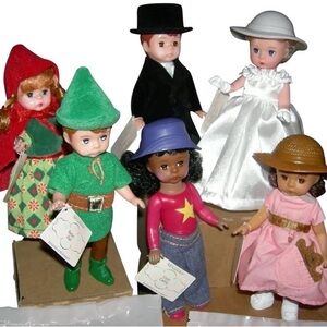 McDonald's 2002 Madame Alexander Collectible Dolls 1-6 unopened Complete Set
